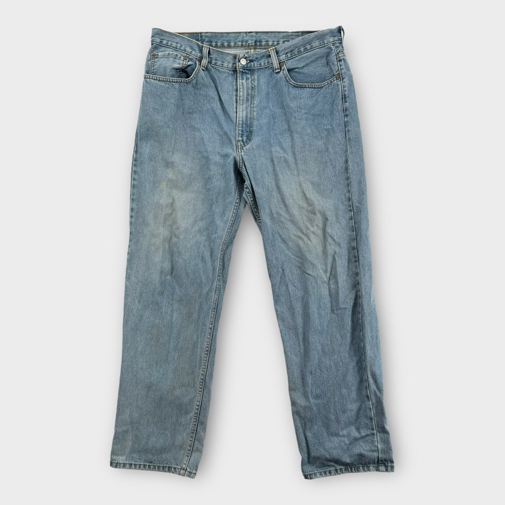 Levi's 550 Mens Jeans 38x32 Medium Wash Relaxed Fit Tapered Leg Baggy Denim 8230